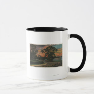 Winter-Hafen, Florida - Sonnenuntergang-Ansicht Tasse