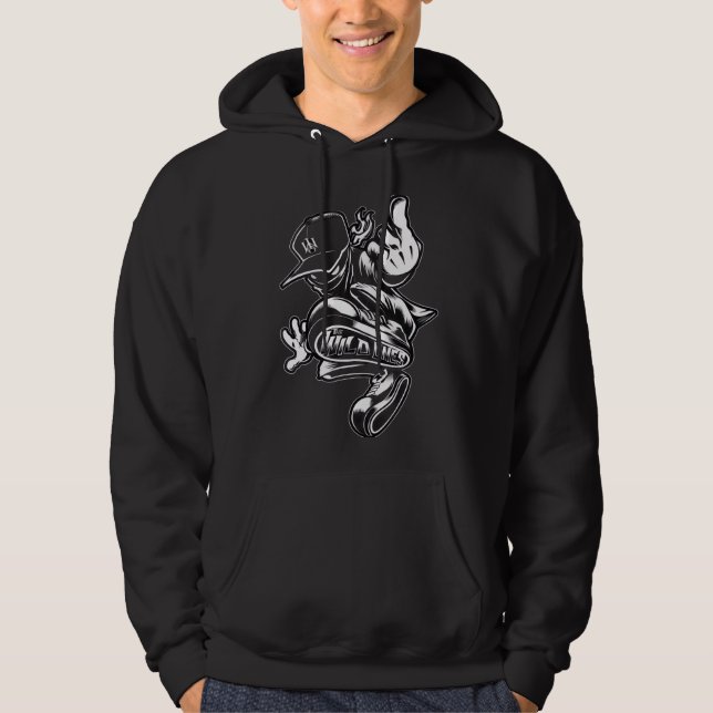Winter Hair Braid Hoodie (Vorderseite)
