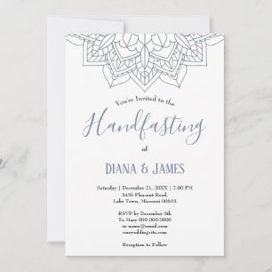 Winter Handfasts Snowflake Mandala Wedding