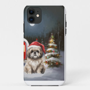Winter Havanese Caravan Weihnachtsabenteuer Case-Mate iPhone Hülle