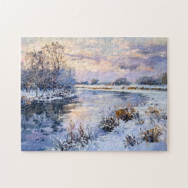 Winter Havel River Landschaft (Horizontal)