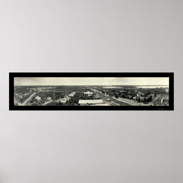 Winter Haven Florida Foto 1919 Poster (Vorne)