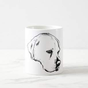 Winter-helles Lab-Profil Kaffeetasse
