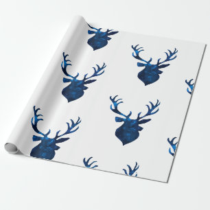 Winter-Hirsch Geschenkpapier