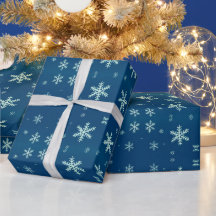 Winter Holiday Gift Wrap for Christmas & Holidays 