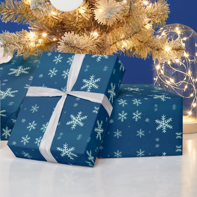 Winter Holiday Gift Wrap for Christmas & Holidays  Geschenkpapier (Feiertage)