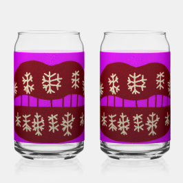 Winter Holiday Smile Dosenglas