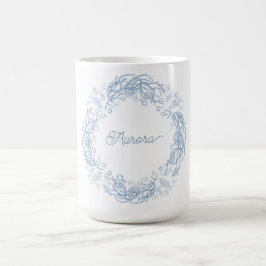 Winter Holidays Fresh Frosty Botanical Vibe. Kaffeetasse