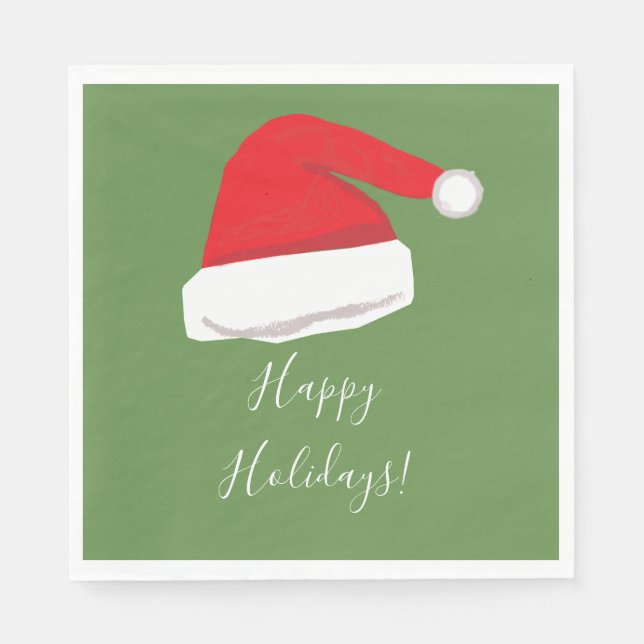 Winter Holidays Paper Napkins Serviette (Vorderseite)