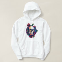 Winter-Hoodie mit einem stilvollen und geheimnisvo