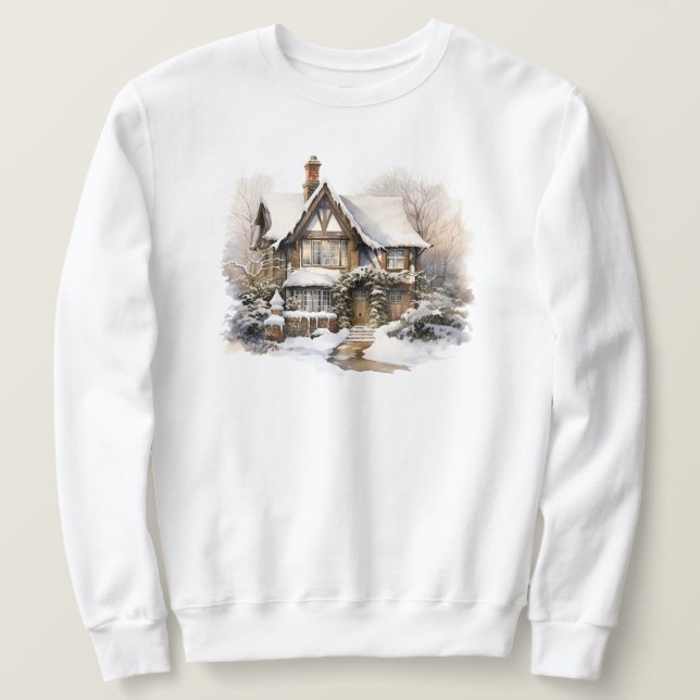 Winter House Sweatshirt (Design vorne)