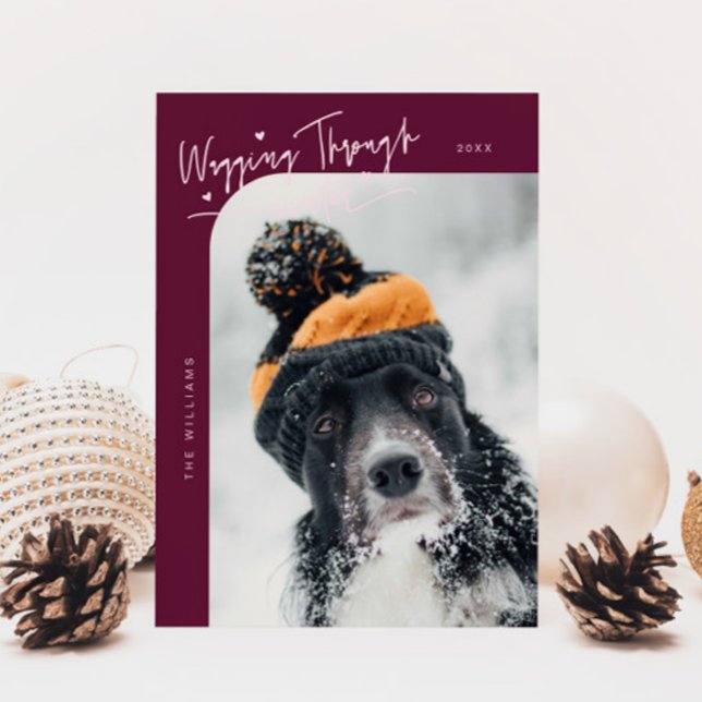 Winter Hund Cranberry Weihnachten (Von Creator hochgeladen)