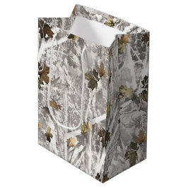 Winter Hunting Camouflage Look Mittlere Geschenktüte
