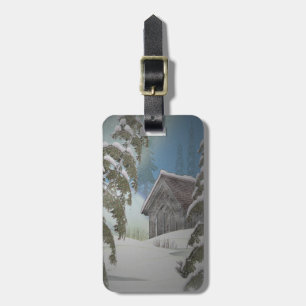 Winter-Hütte Gepäckanhänger