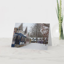 Winter Hütten - Martha's Vineyard Card