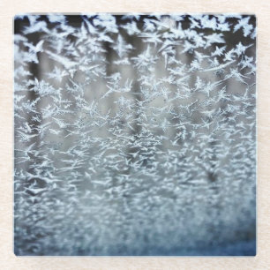 Winter Icicles Glasuntersetzer