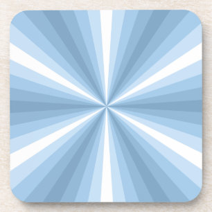 Winter Illusion Square Untersetzer