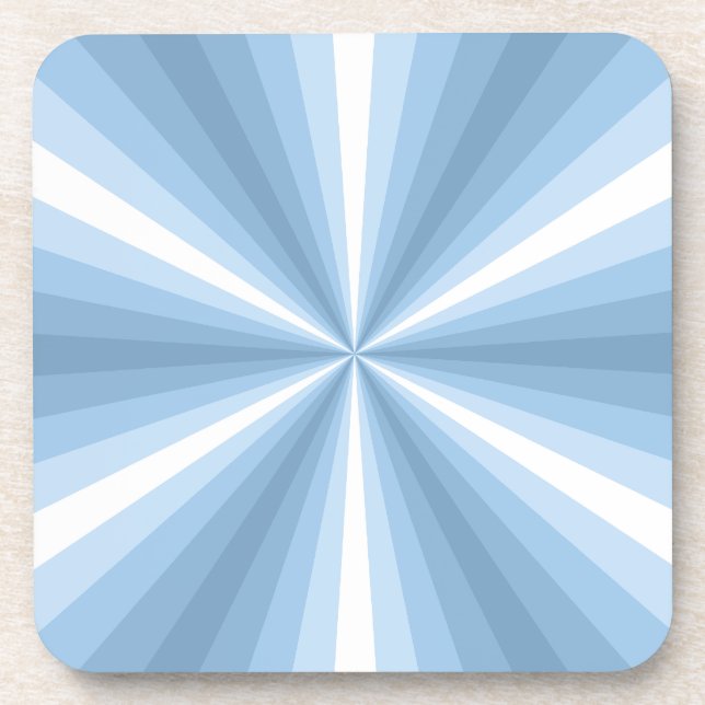 Winter Illusion Square Untersetzer (Vorderseite)