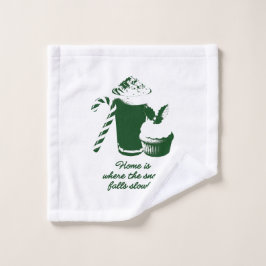 Winter illustration Towel