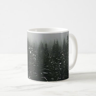 Winter im Bergwald, Oregon Kaffeetasse