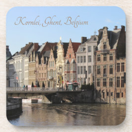 Winter im Kornlei in Gent, Belgien Getränkeuntersetzer