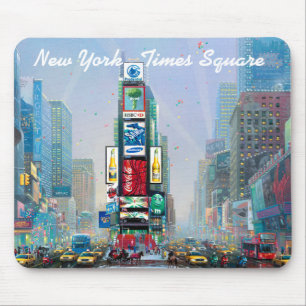 Winter im Times Square Mousepad