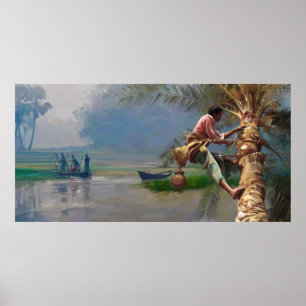 Winter in Bangladesch Poster