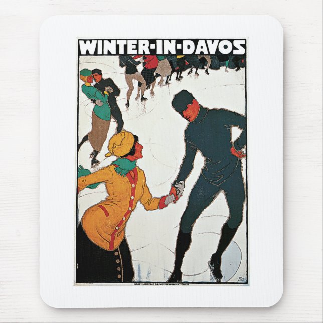Winter in Davos Mousepad (Vorne)