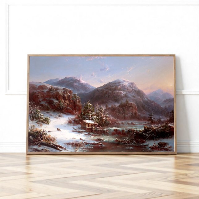 Winter in den Bergen Poster (Von Creator hochgeladen)