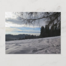 Winter in den Gorce Bergen