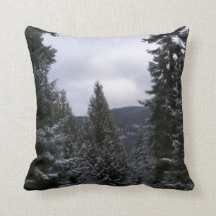 Winter in den Rockies Kissen