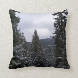 Winter in den Rockies Kissen