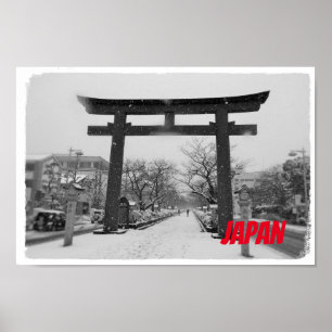 Winter in Japan-Plakat Poster