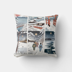 Winter in Japan Shirt Kissen