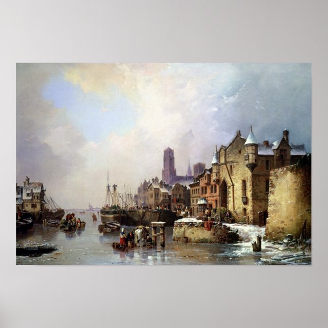 Winter in Konigsberg Poster (Vorne)