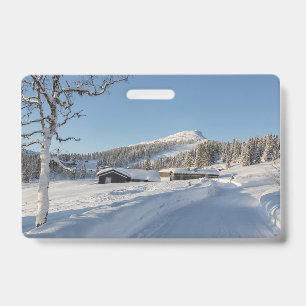 Winter in Norwegen Ausweis