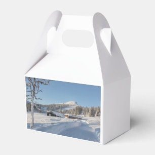 Winter in Norwegen Geschenkschachtel