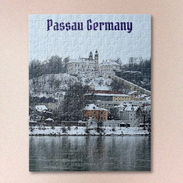 Winter in Passau, Deutschland Jigsaw Puzzle