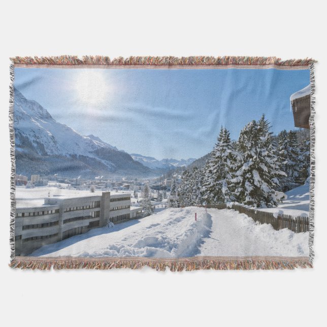 Winter in St. Moritz Decke (Vorderseite)