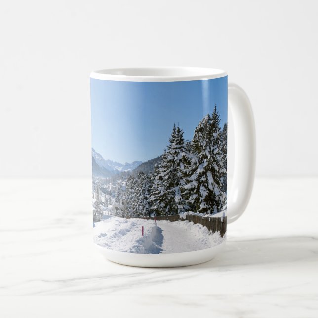 Winter in St. Moritz Kaffeetasse (VorderseiteRechts)