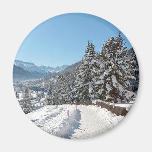 Winter in St. Moritz Magnet