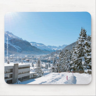 Winter in St. Moritz Mousepad