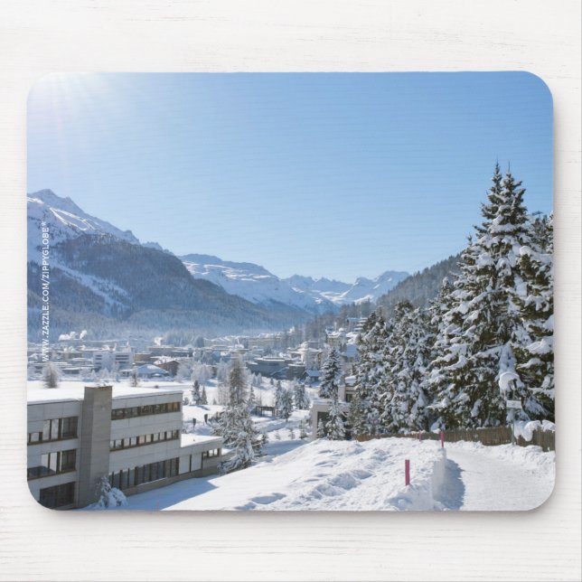 Winter in St. Moritz Mousepad (Vorne)