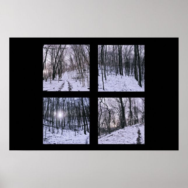 Winter in vier Szenen Poster (Vorne)