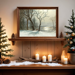 Winter in Yosemite von Albert Bierstadt Poster