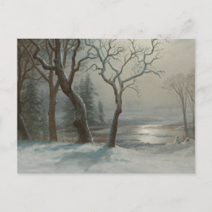 Winter in Yosemite von Albert Bierstadt Postkarte