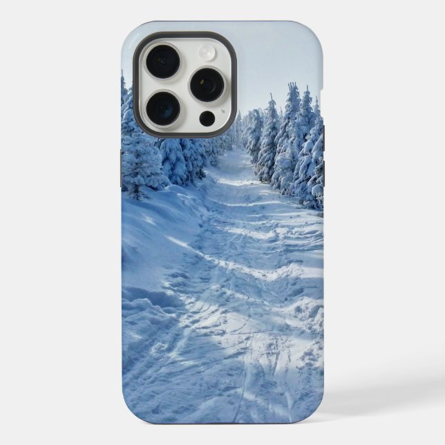 Winter iPhone 15 Pro Max Hülle (Rückseite)