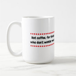 Winter Kaffeetasse