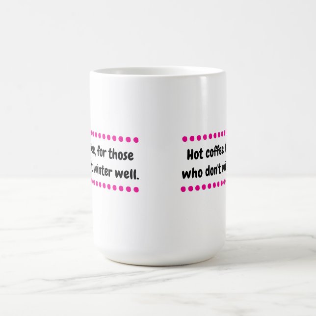 Winter Kaffeetasse (Mittel)