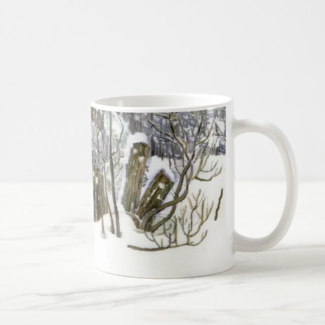 Winter Kaffeetasse (Rechts)